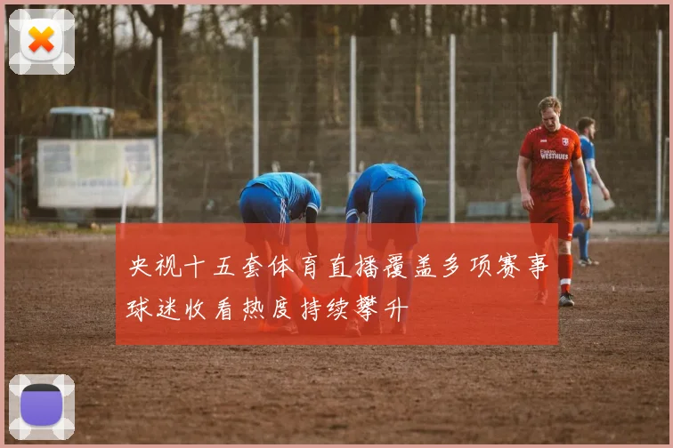 央视十五套体育直播覆盖多项赛事球迷收看热度持续攀升